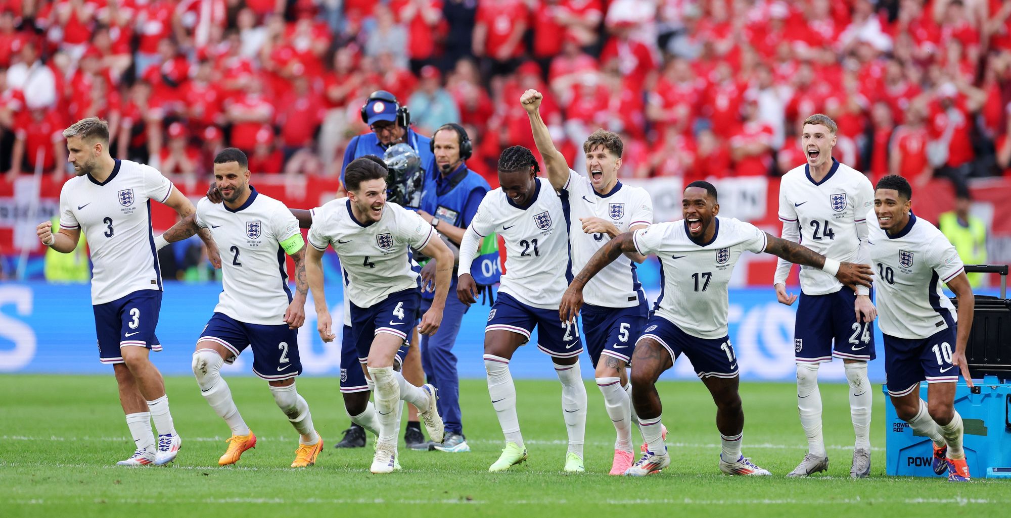 Echipa Națională a Angliei pentru EURO 2024. Sursă foto: WSJ