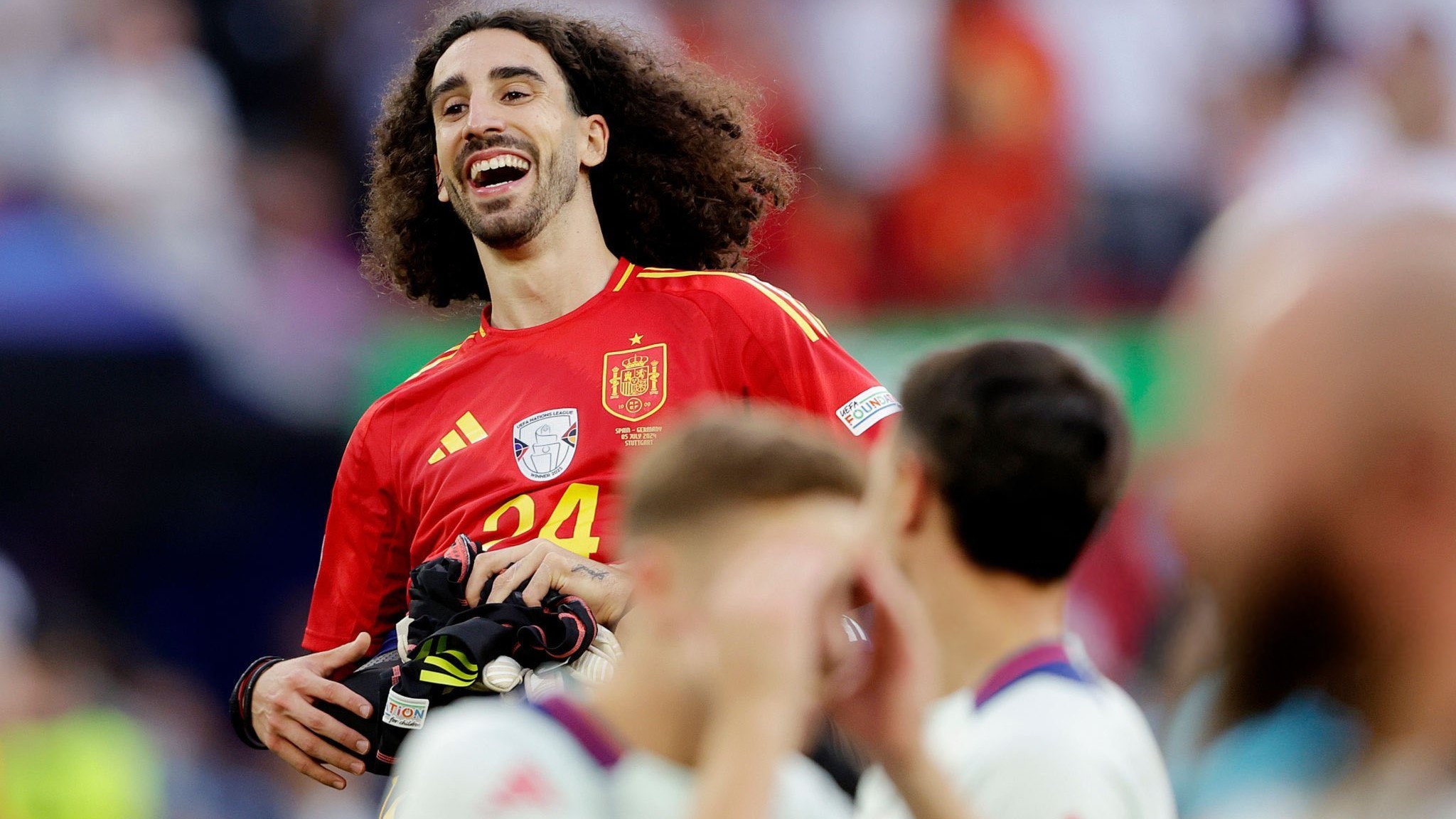 Fundașul Marc Cucurella 