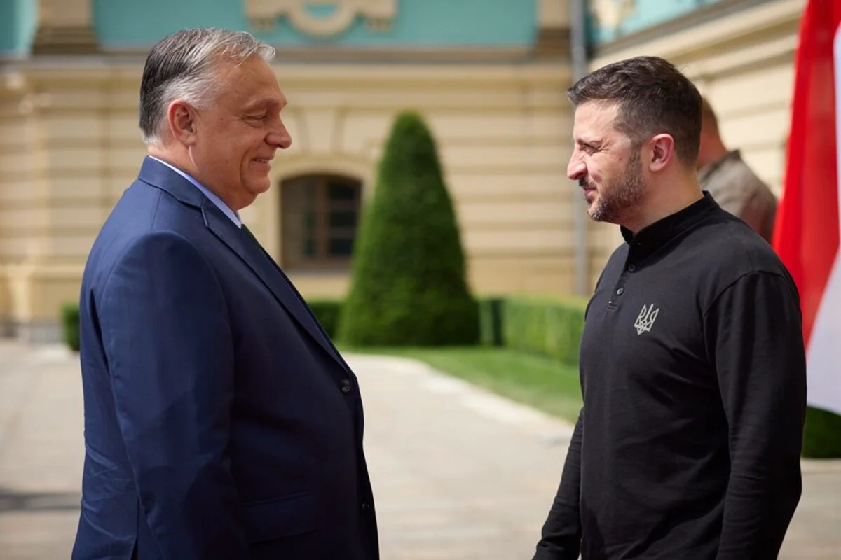 Viktor Orban în Ucraina. Volodimir Zelenski a propus Ungariei organizarea unui Summit de pace