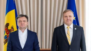 Premierul din Republica Moldova, Dorin Recean, față în față cu ambasadorul Ucrainei