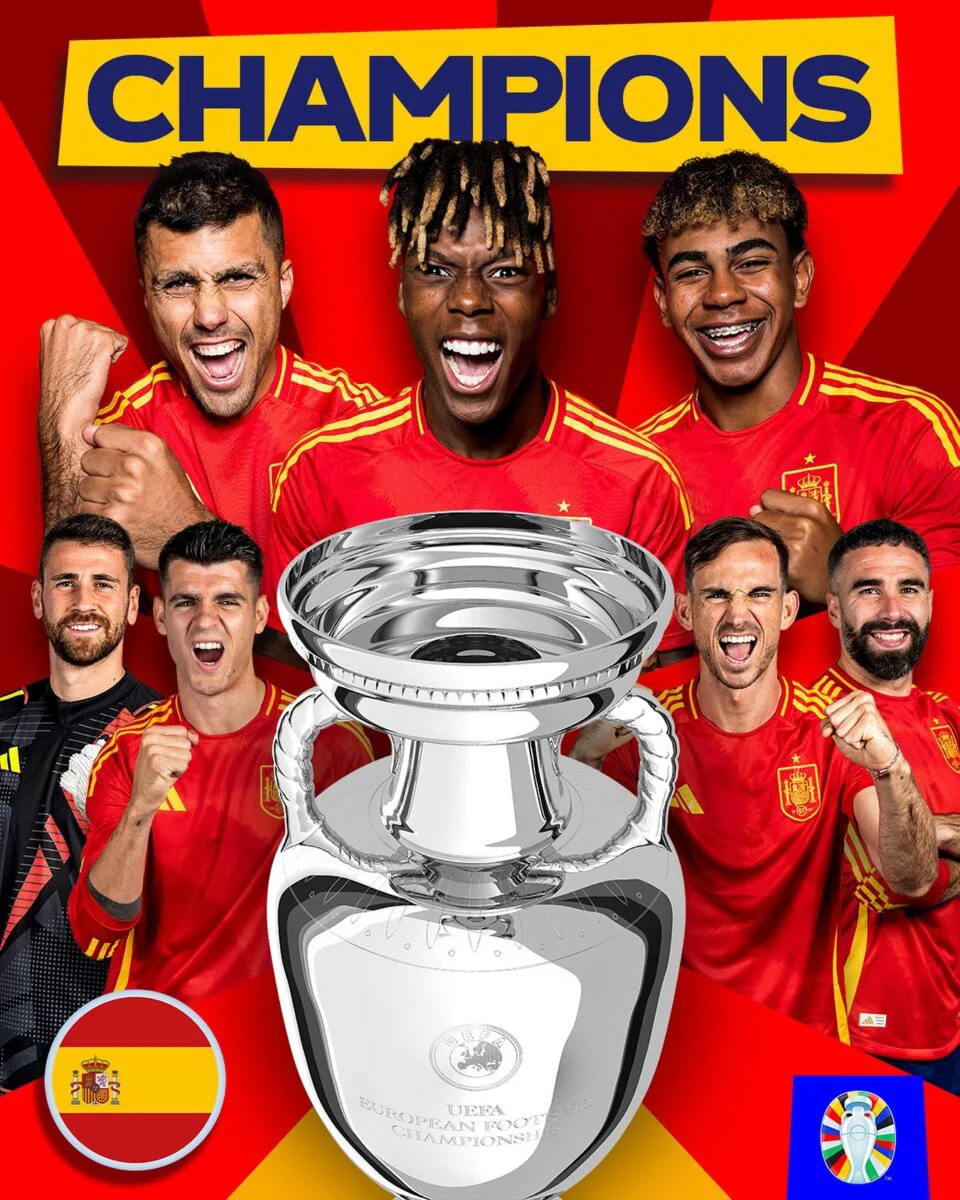 Euro 2024. Spania - Anglia, 2-1. Ibericii au devenit campioni, englezii au ratat din nou titlul continental