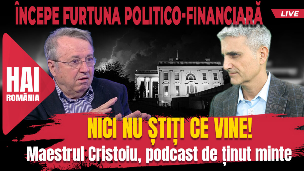 Nici nu știți ce vine! Hai live cu Turcescu la 12:00