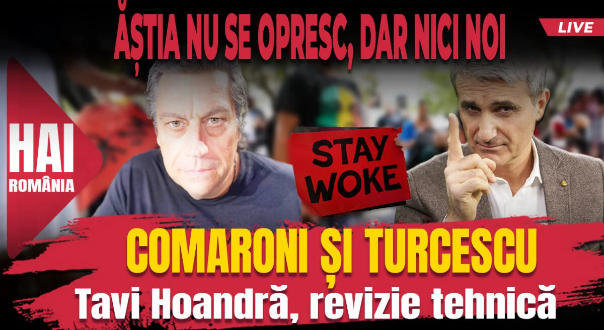 Ăștia nu se opresc, dar nici noi. Hai live cu Turcescu la 12:00