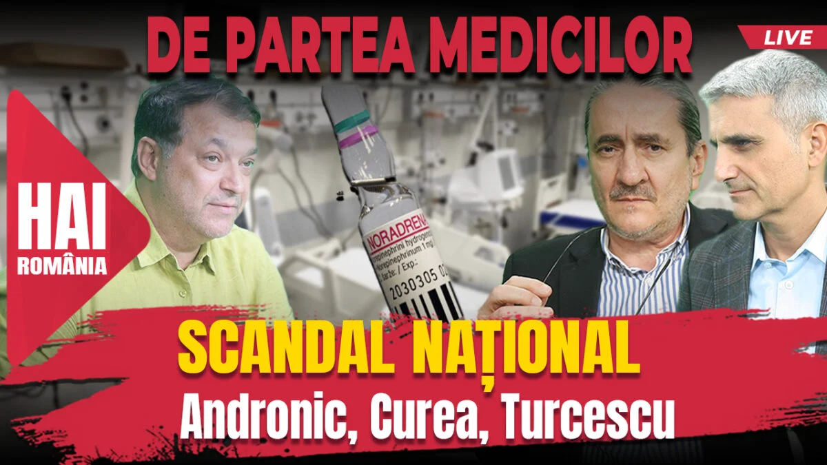 Scandal național. Hai live cu Turcescu la 12:00