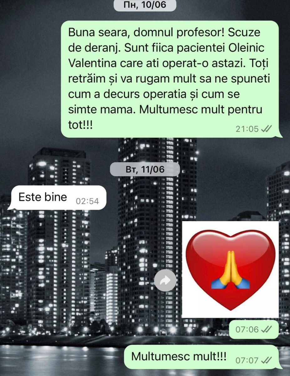 Conversația cu medicul