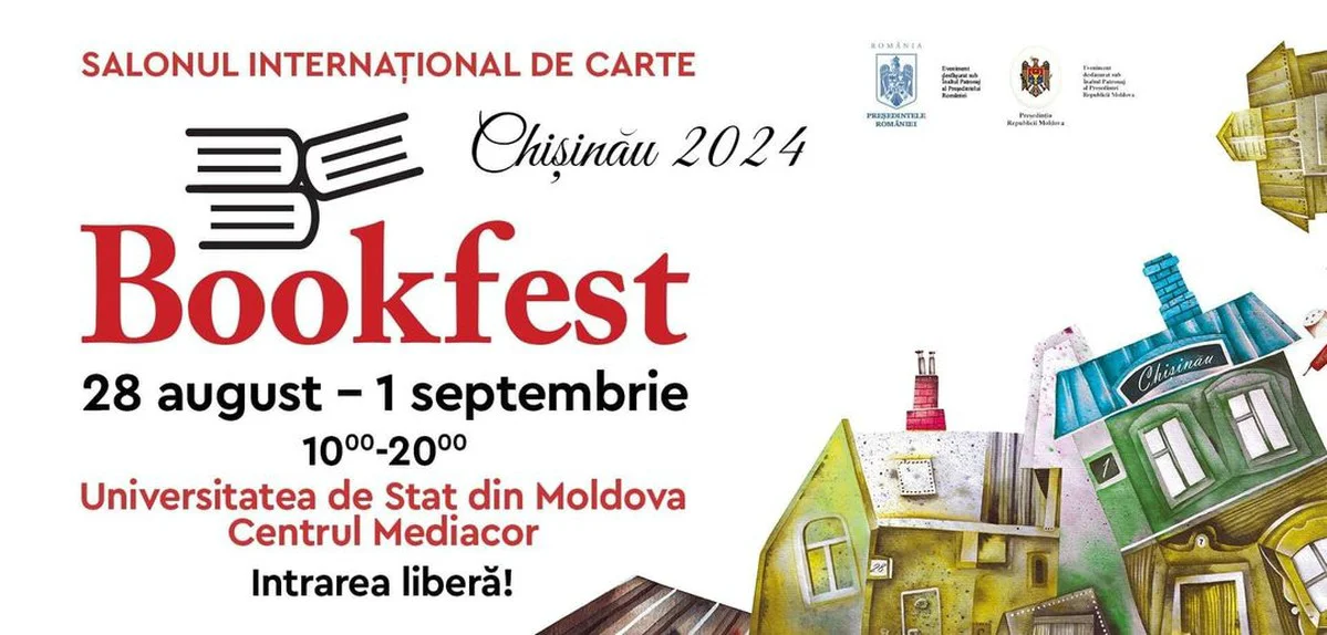 Salonul Internațional de carte Bookfest. Cele mai reprezentative edituri din România și din Republica Moldova prezente la Chișinău