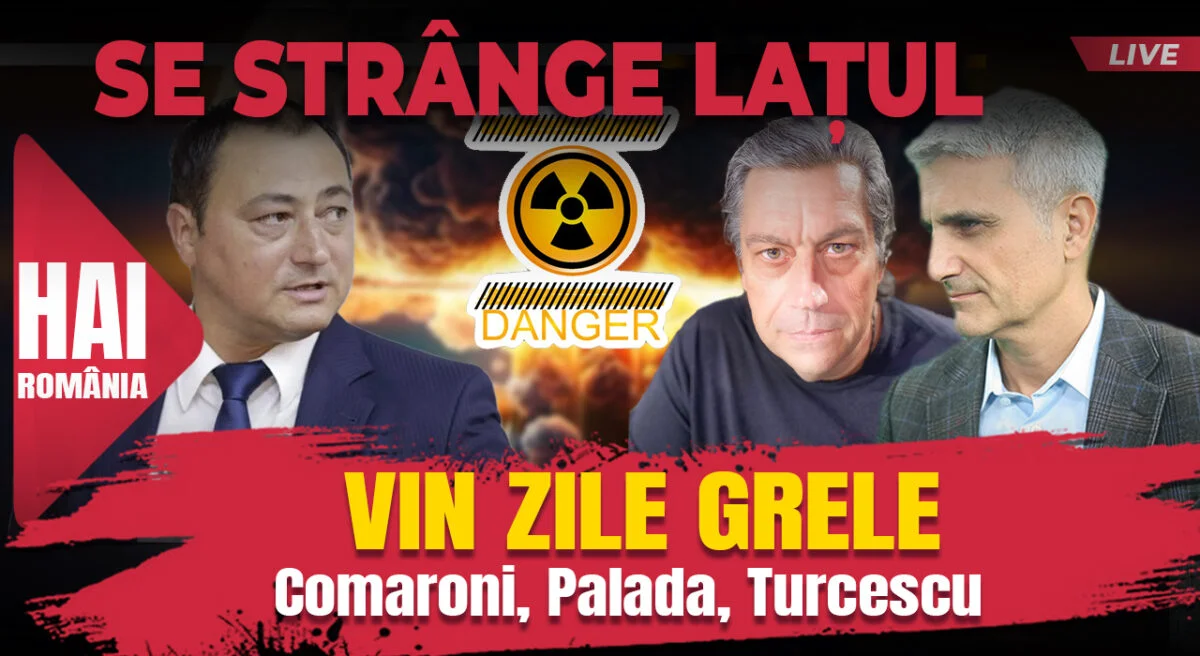 Vin zile grele. Hai live cu Turcescu la 12:00