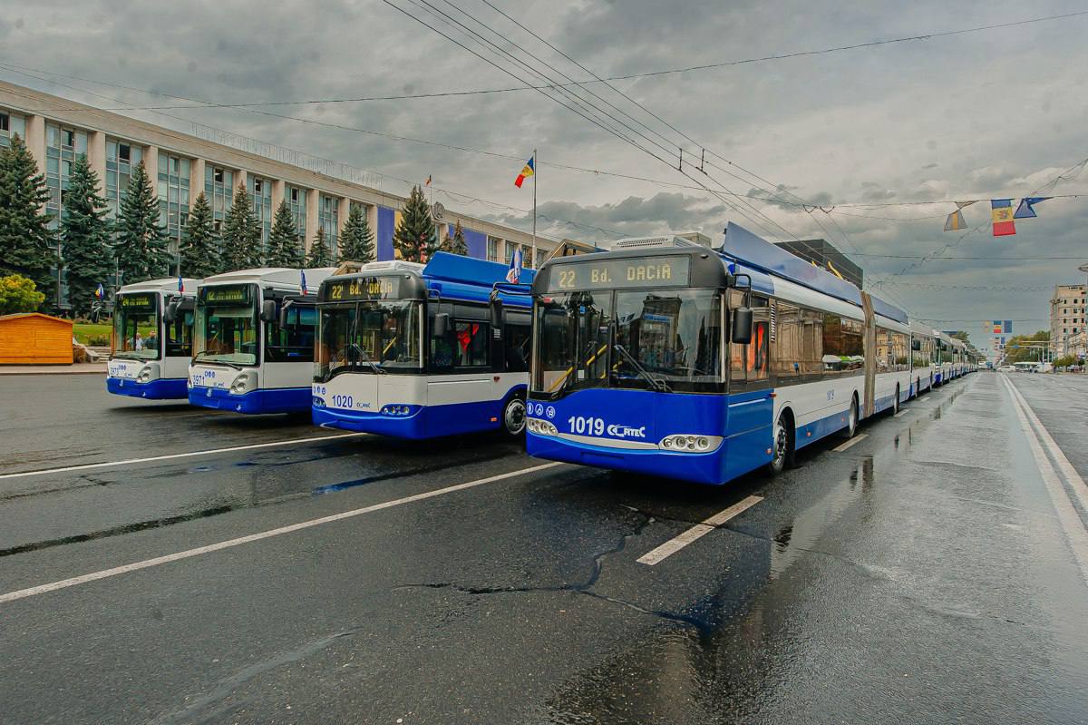 Achiziție importantă pentru chișinăuieni: 20 de troleibuze noi vor circula pe străzile capitalei