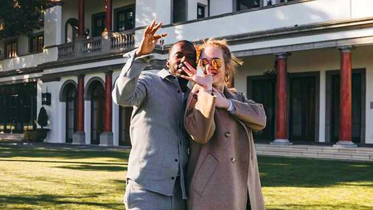 Adele și Rich Paul.