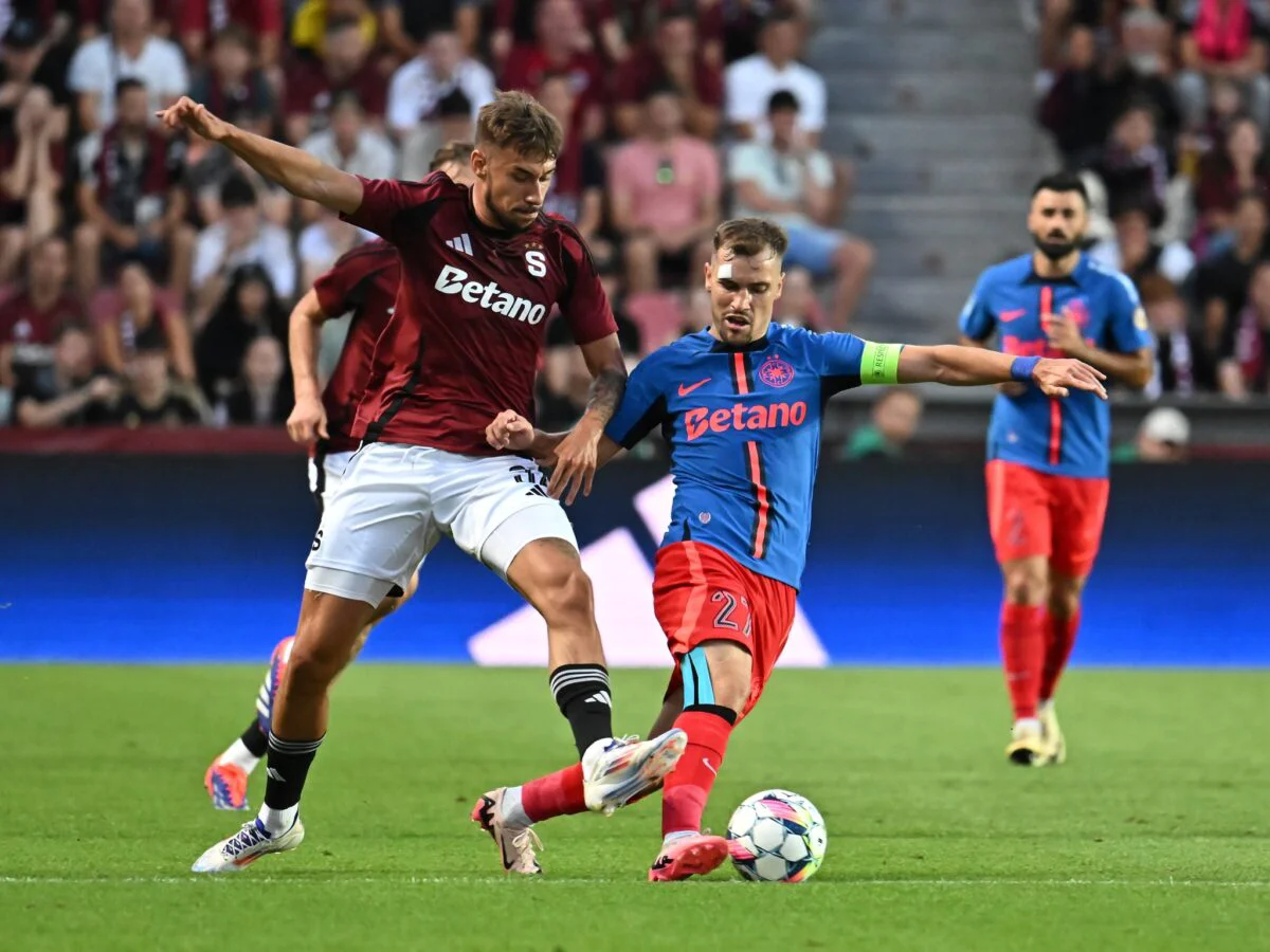 Champions League: FCSB- Sparta Praga, 1-1. Final de infarct cu un gol anulat în ultimul minut