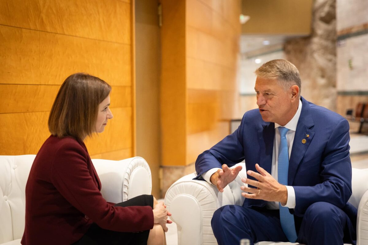 Maia Sandu și Klaus Iohannis