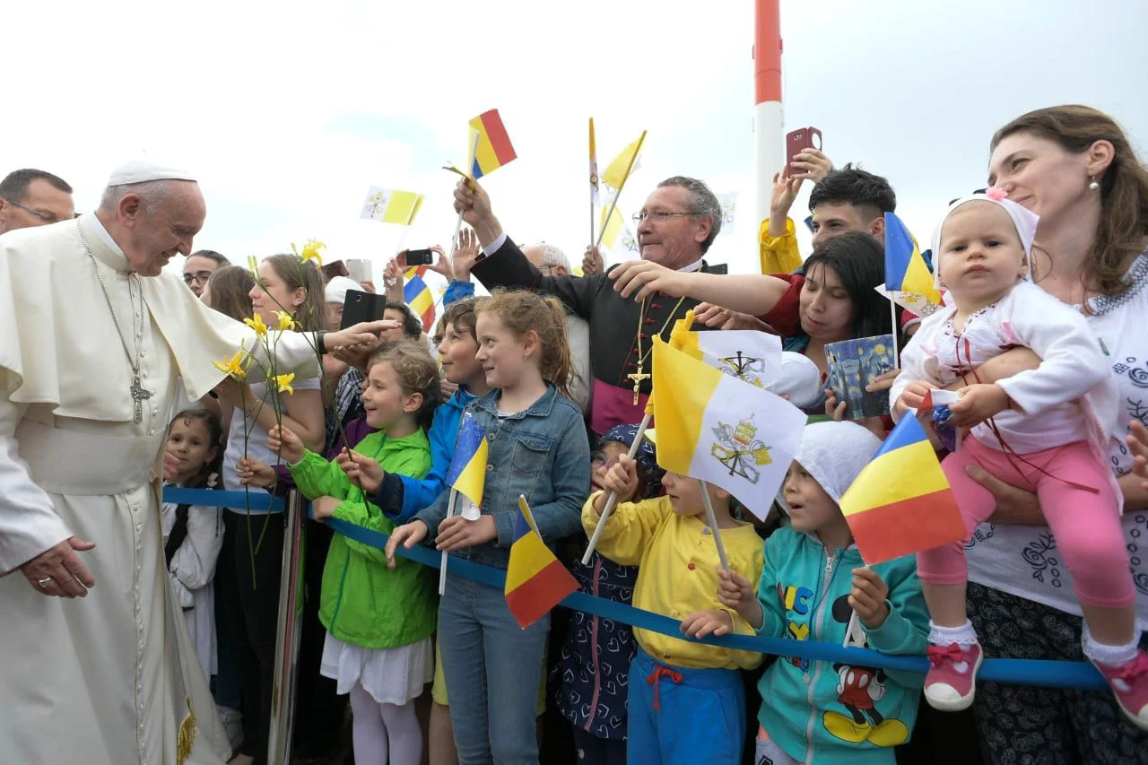 Papa Francisc în România