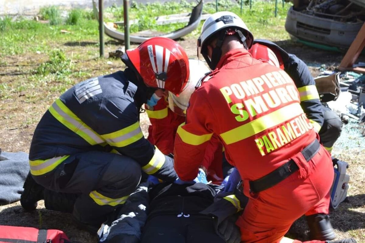 Incident fatal în Brașov. Un bărbat a căzut de pe o schelă