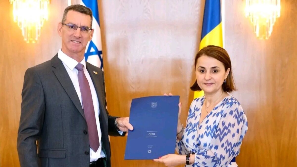 Noul ambasador al Israelului la București: Bunicul a supraviețuit Holocaustului