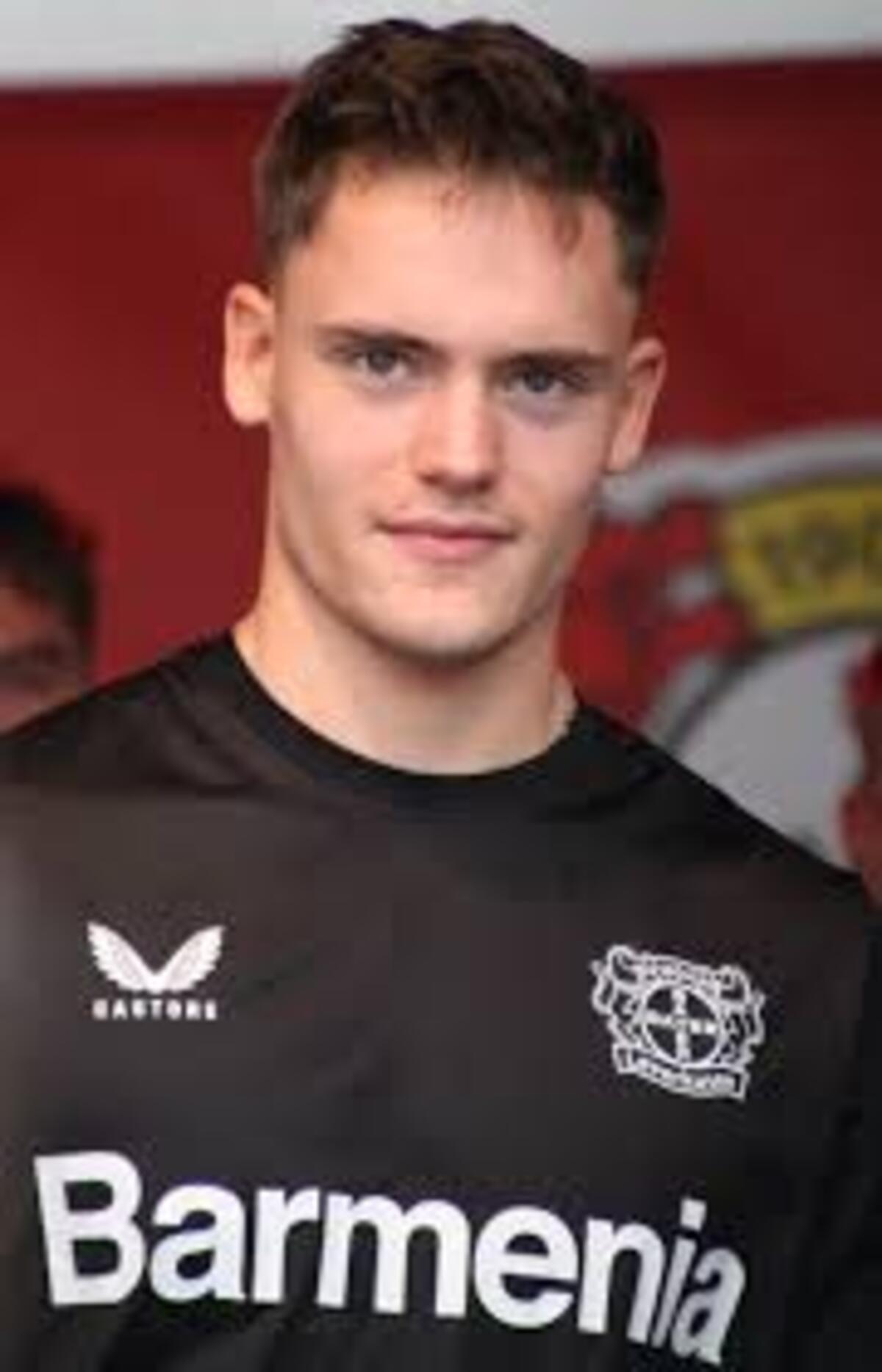 Florian Wirtz în tricoul lui Bayer Leverkusen. Sursă foto- wikipedia