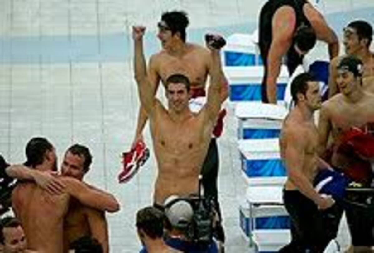 înnotătorul Michael Phelps. Sursă foto- wikipedia