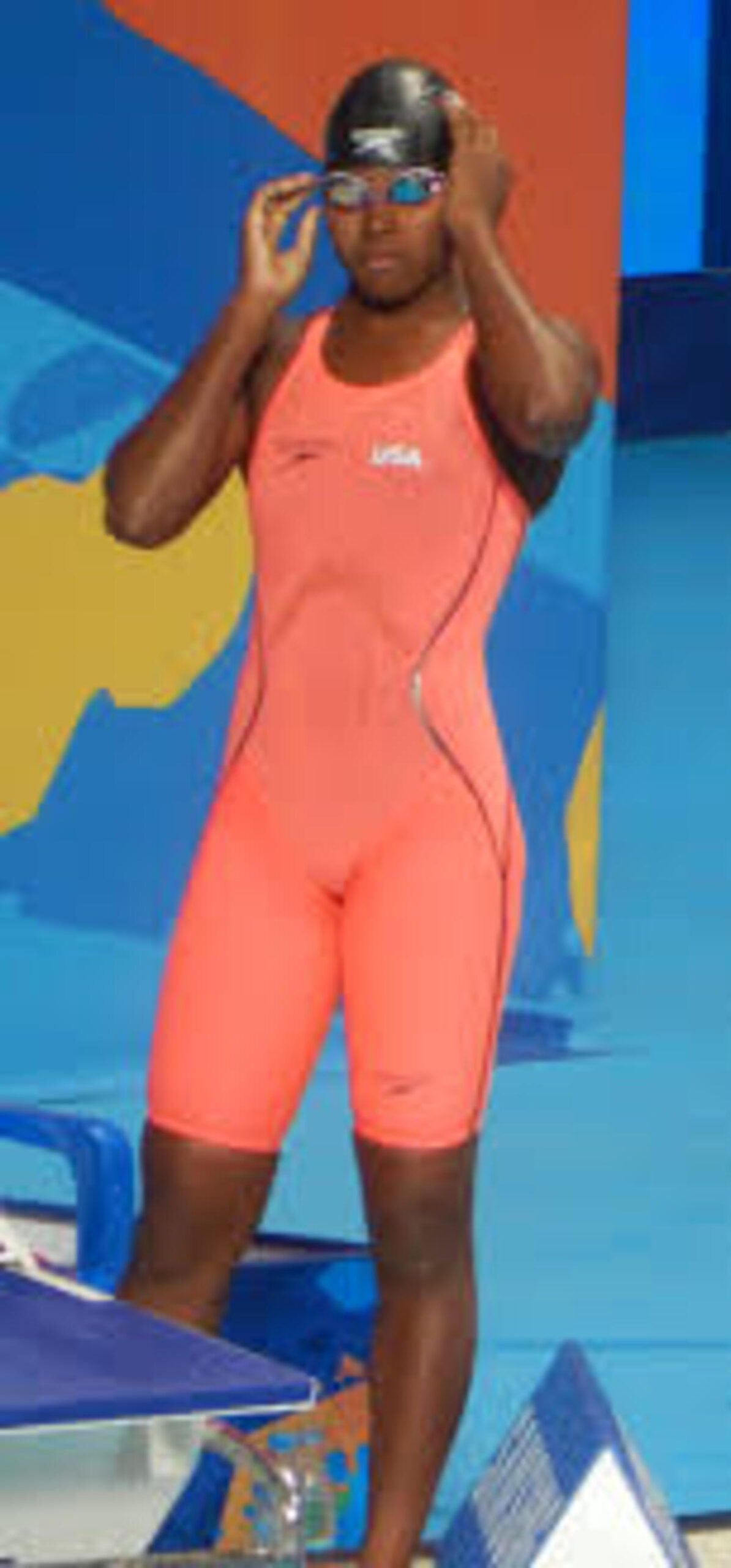 Simone Manuel la Jocurile olimpice de la Rio. Sursă foto- wikipedia