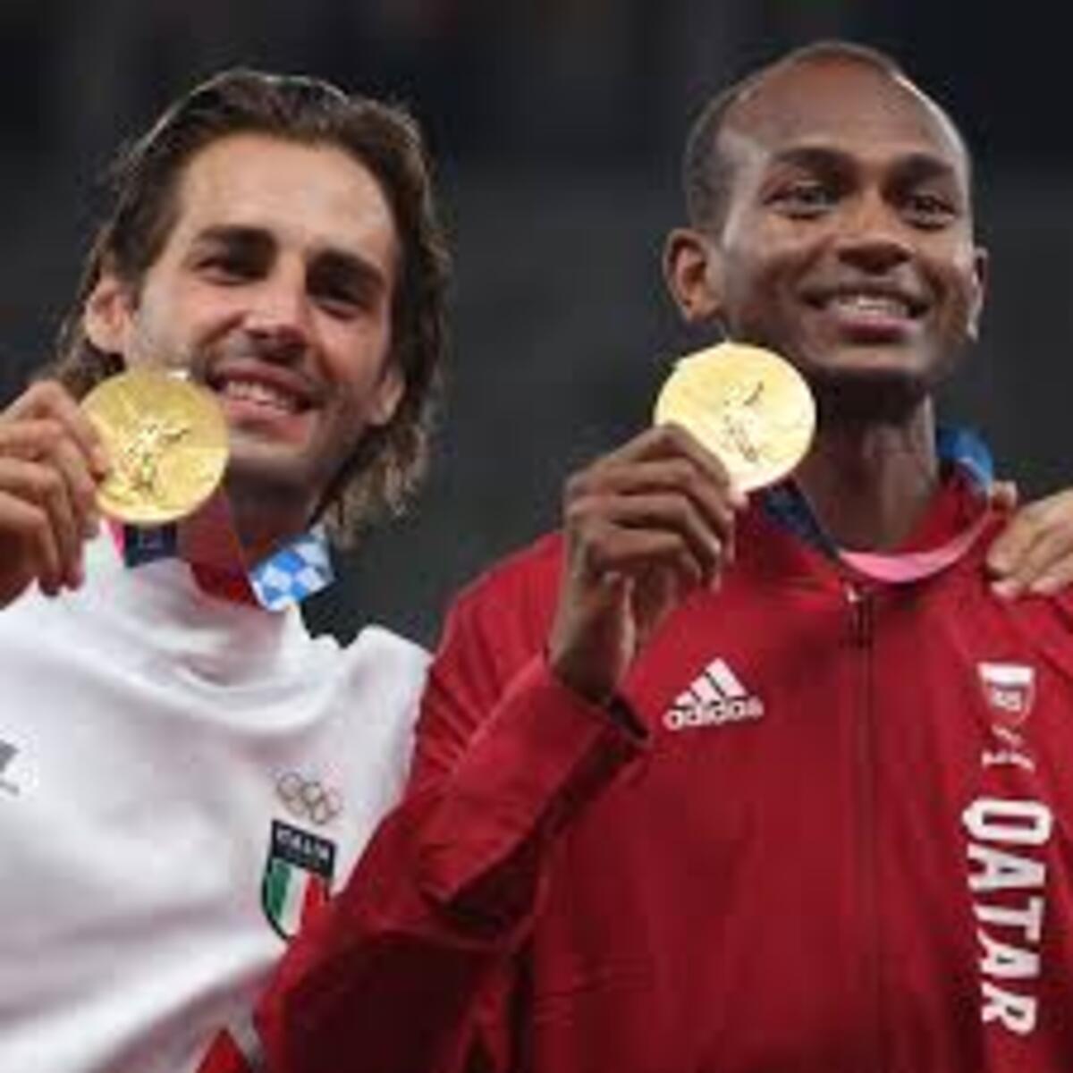 Barshim și Tamberi la Tokyo 2020. Sursă foto- Paris 2024