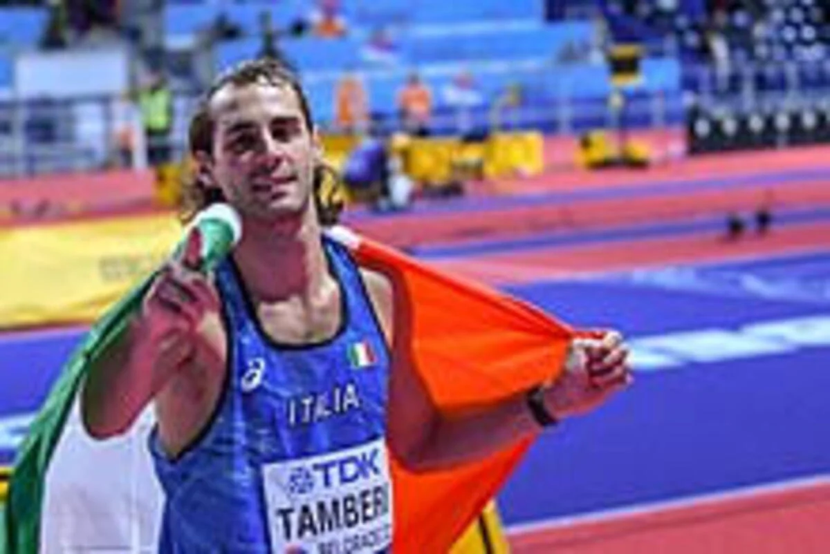 Atletul Gianmarco Tamberi. Sursă foto- wikipedia