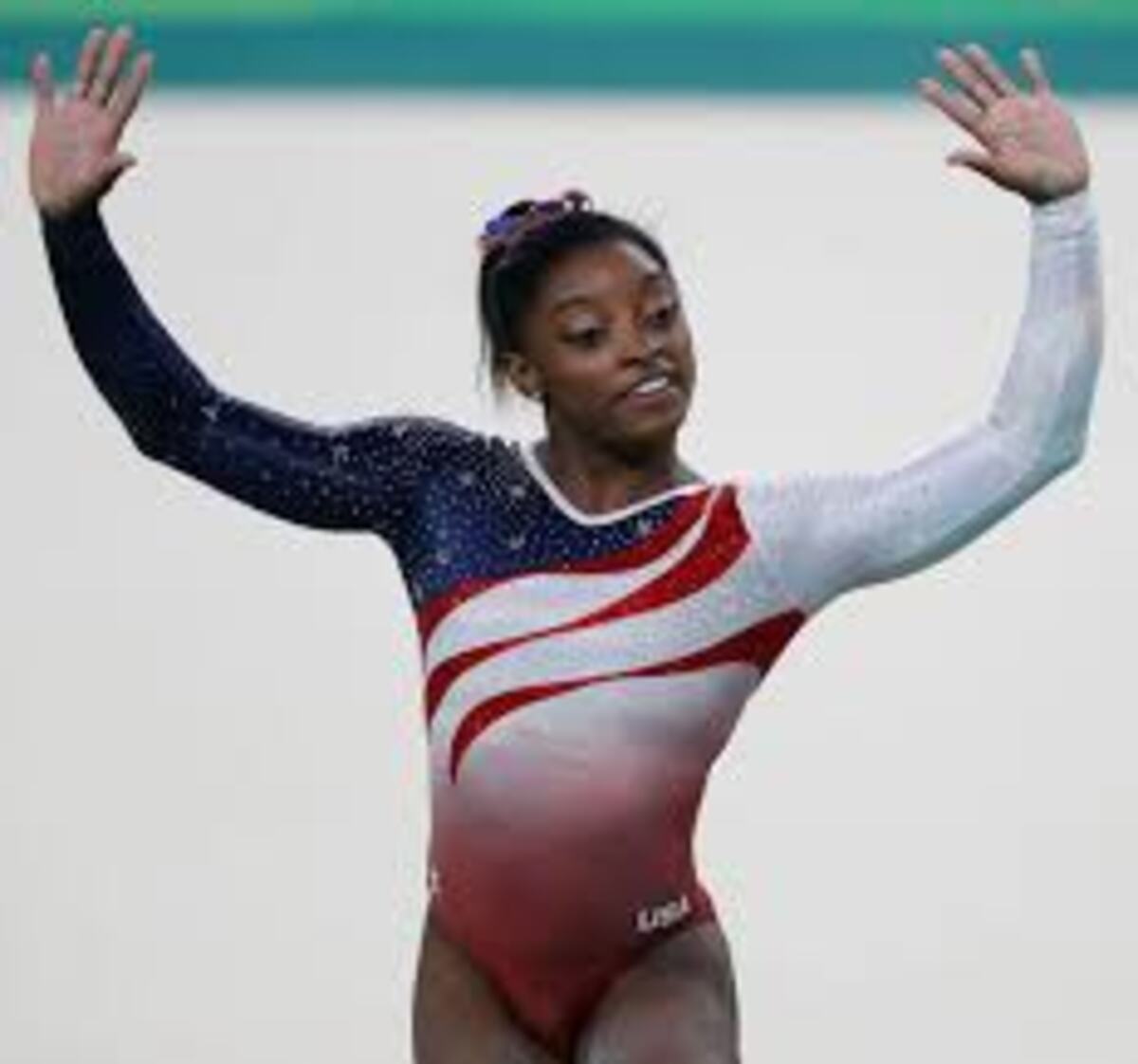 Gimnasta Simone Biles. Sursă foto- wikipedia