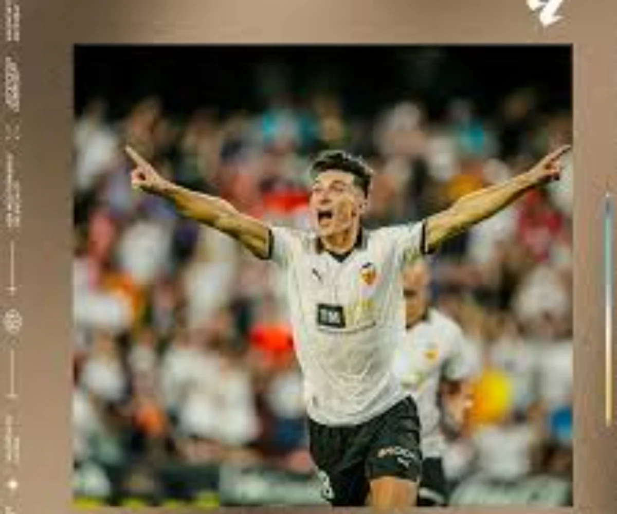 Jucător Valencia CF. Sursă foto- instagram