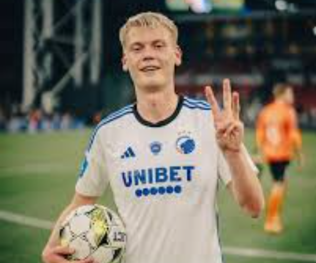 Orri Oskarsson debut în fotbal. Sursă foto-instagram