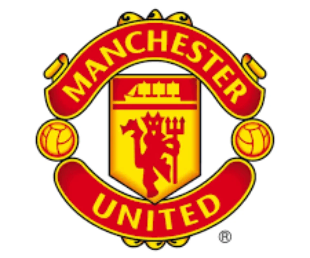 Emblema lui Manchester United. Sursă foto- wikipedia