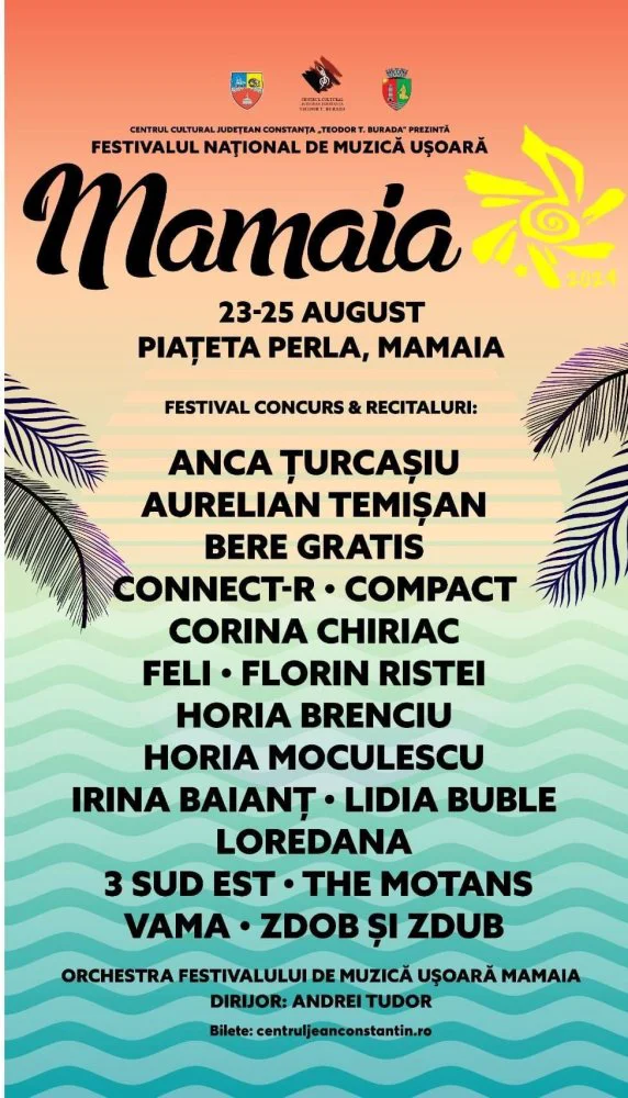 Vineri începe Festivalul Național de Muzică Ușoară Mamaia, ediția 61. Iată tot ce trebuie să știi despre eveniment