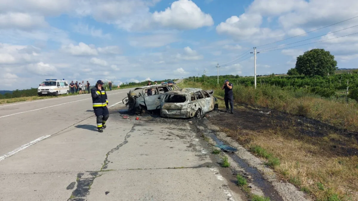 Tragedie la Strășeni. Cinci persoane au ars de vii, în urma unui accident înfiorător