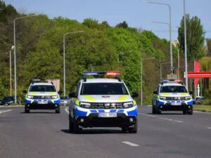 Urmărire ca-n filme cu Poliția. Un șofer a primit amendă usturătoare pentru un gest controversat