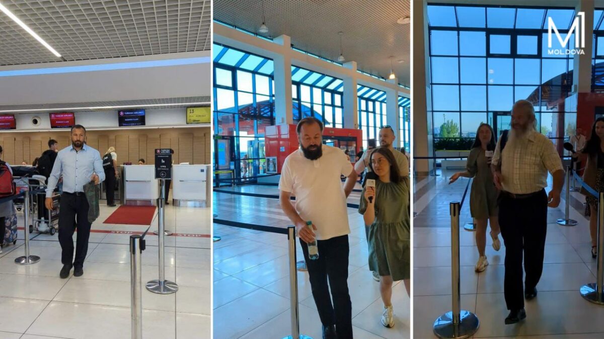 Slujitorii lui Ilan Șor. Fără sutane și tăcuți, mai mulți preoți au fost surprinși la aeroport