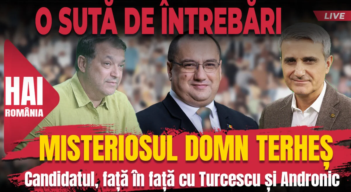 Misteriosul domn Terheș. Hai live cu Turcescu la 12