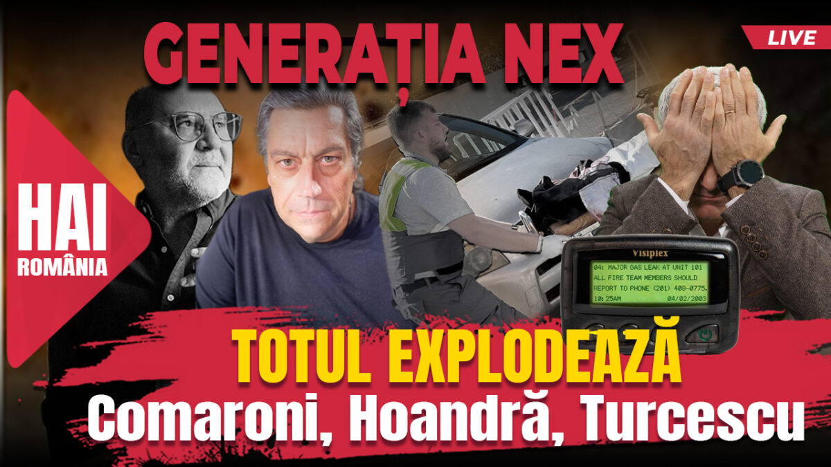 Totul explodează. Hai live cu Turcescu la 12:00