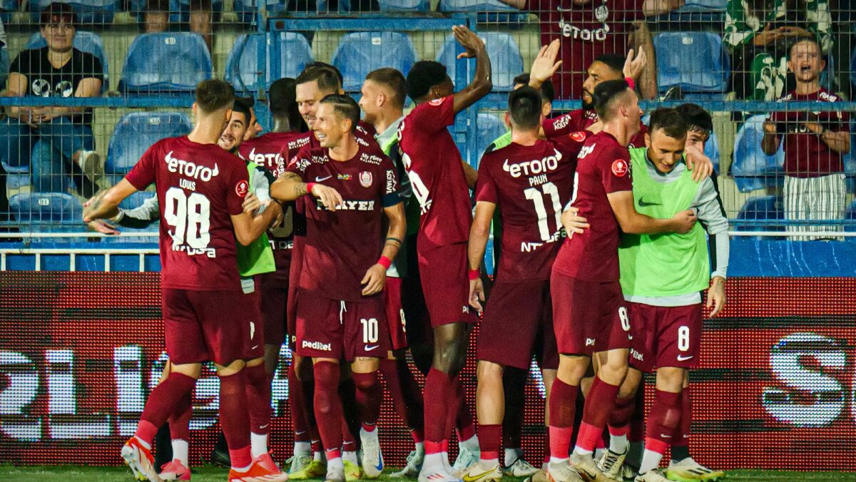 SuperLiga. CFR Cluj, victorie categorică în meciul cu Farul Constanța: 3-0