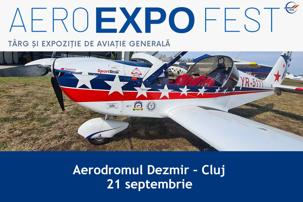 CCIR sprijină producătorii români de aeronave la AEROEXPOFEST 2024