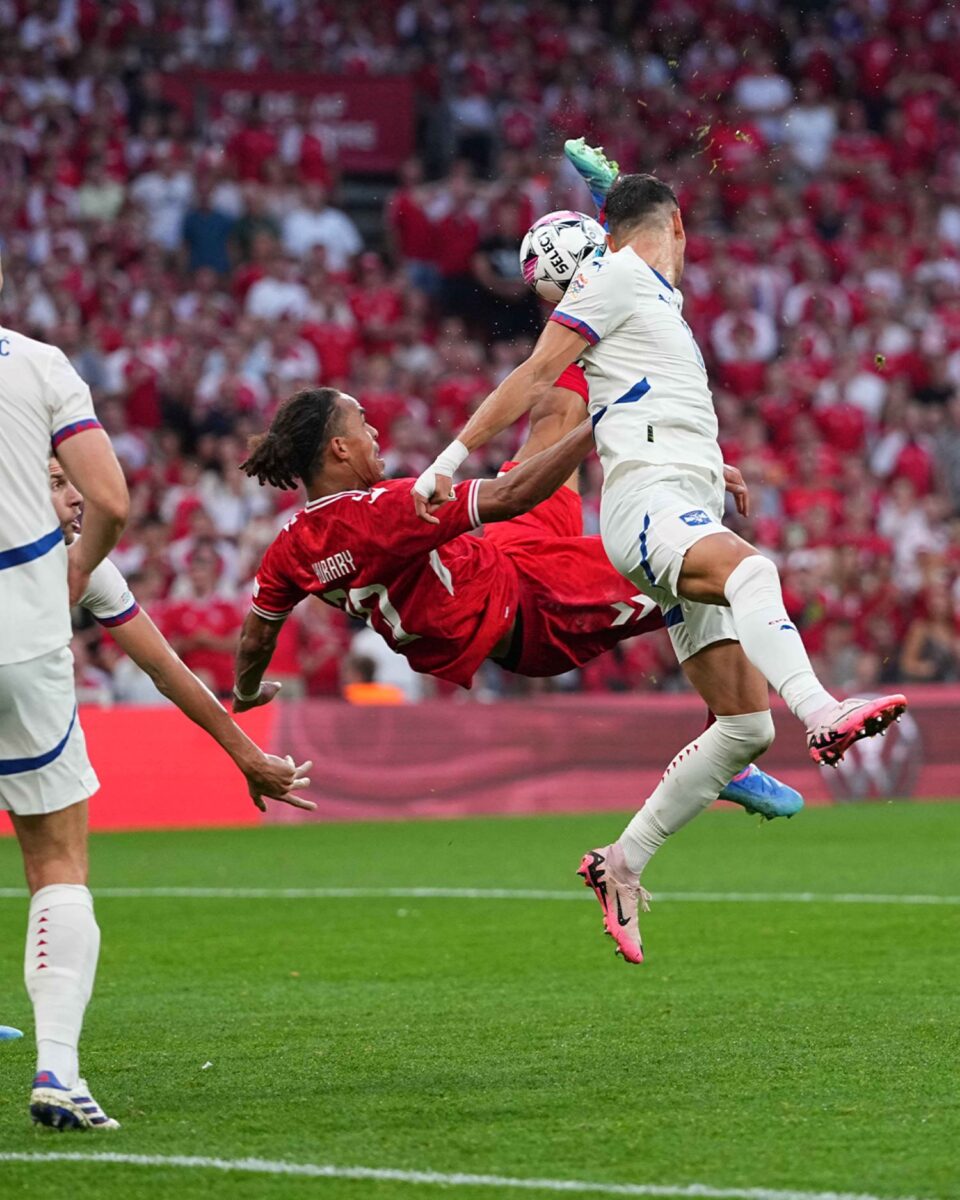 Danemarca a învins echipa naţională a Serbiei cu 2-0