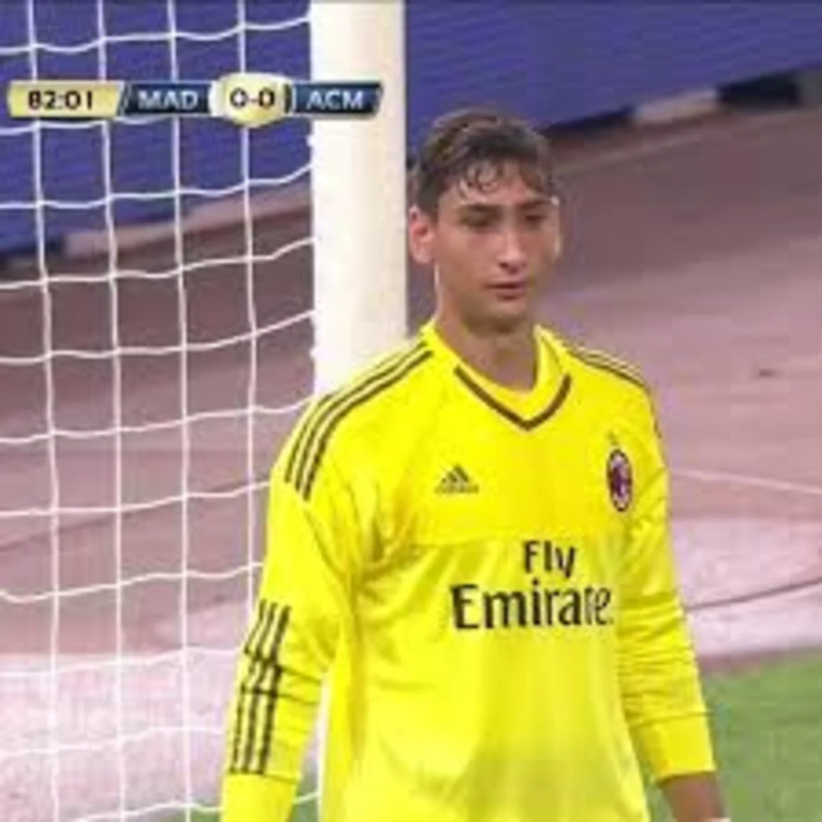 Donnarumma în poarta AC Milan. Sursă foto: wikipedia