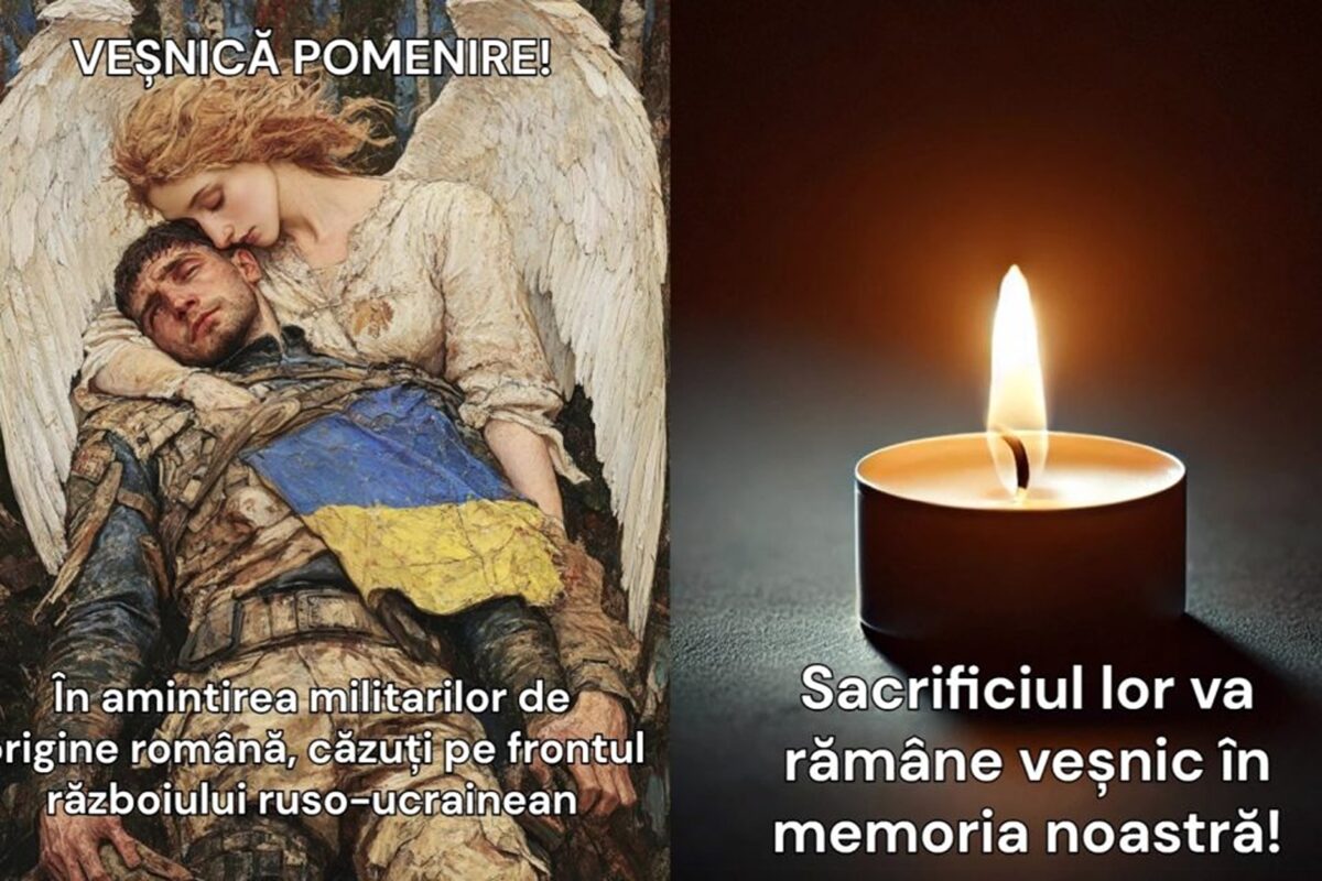 Slujbă de pomenire în memoria românilor căzuți în Ucraina, la Mănăstirea Putna