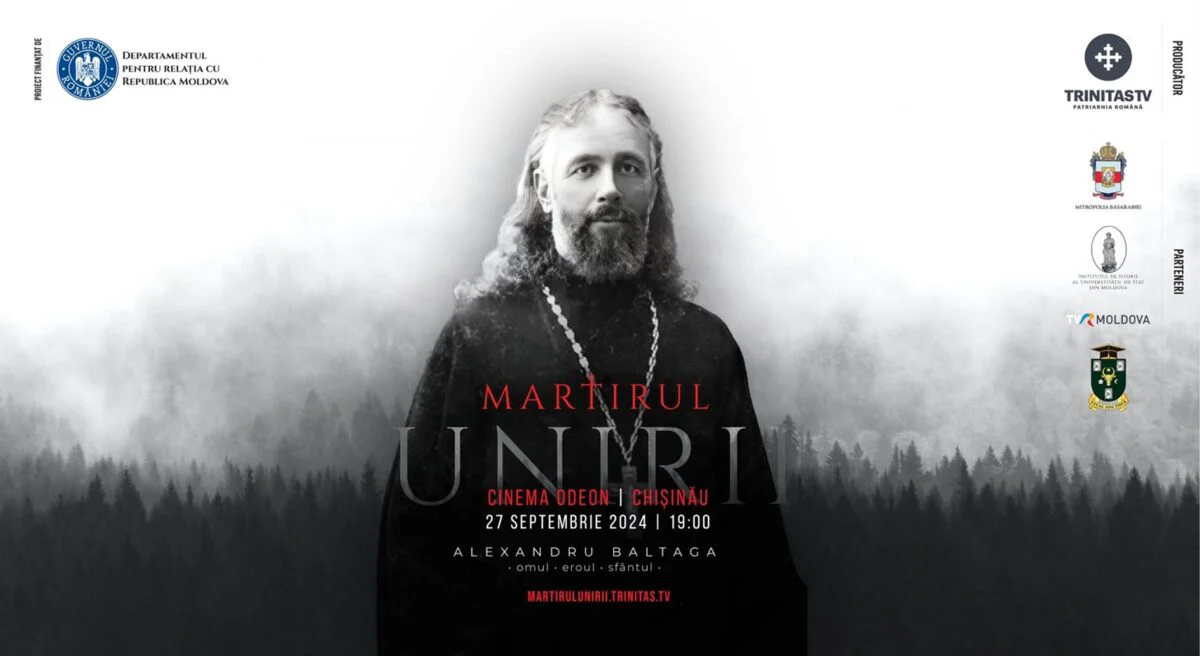 Premiera documentarului „Martirul Unirii”, la Chișinău. Preot ucis de călăii neamului românesc