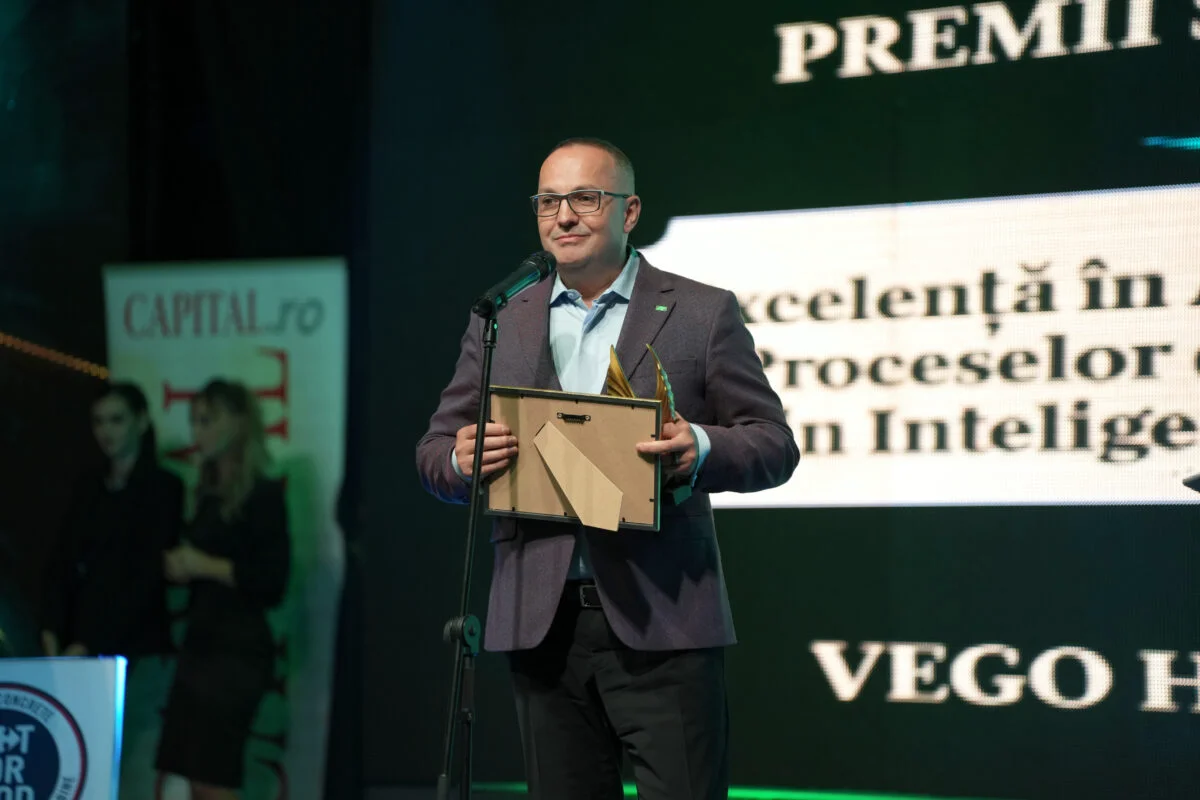 VEGO Holding, premiată la Gala Companii de Elită. Virgil Profeanu, fondator: Putem să creăm experți cam în orice domeniu