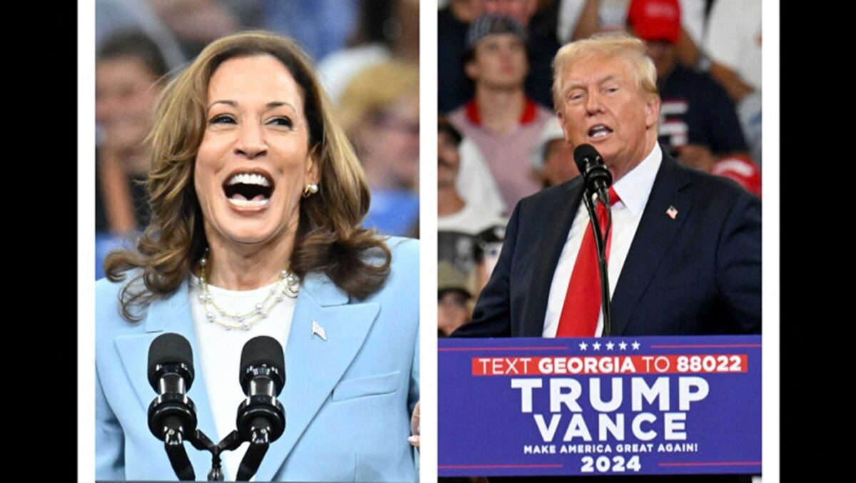 Kamala Harris și Donald Trump