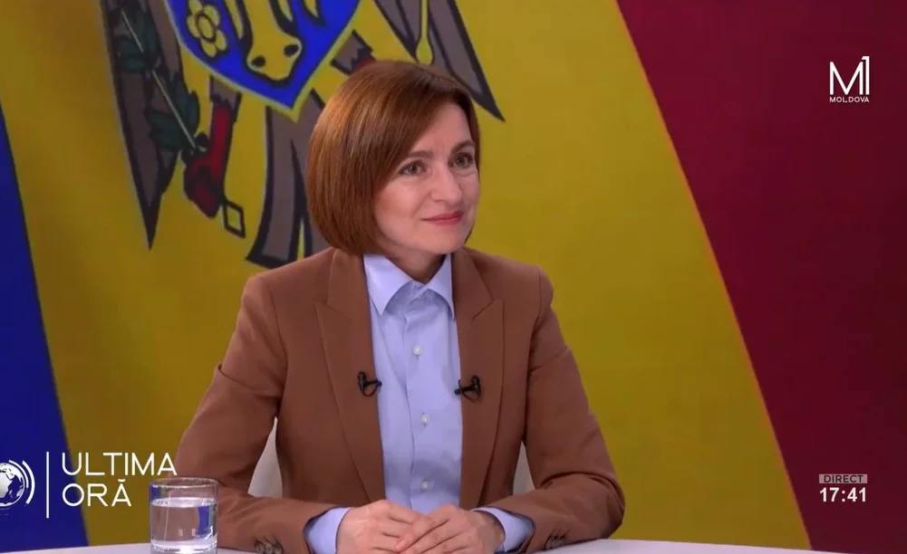 Maia Sandu, surprinsă de cutremur în emisie directă. Cum a reacționat șefa statului