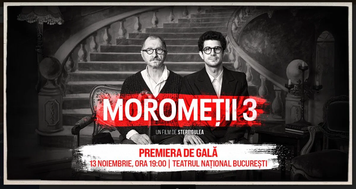 Filmul Moromeții 3 va avea loc premiera la Teatrul Național