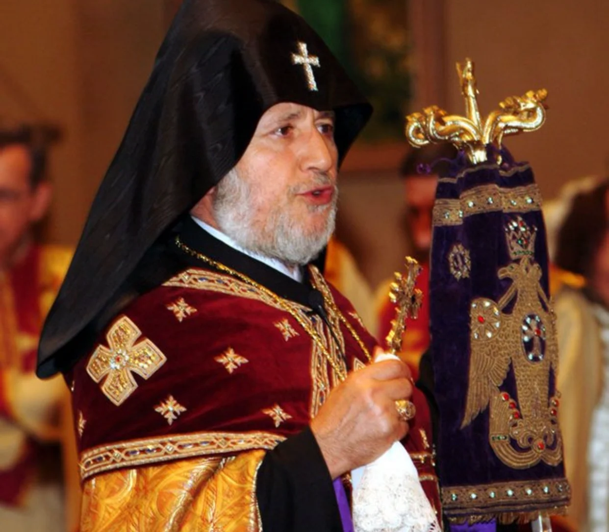 Patriarhului Catolicos al Tuturor Armenilor Karekin al II-lea, Patriarhul Daniel