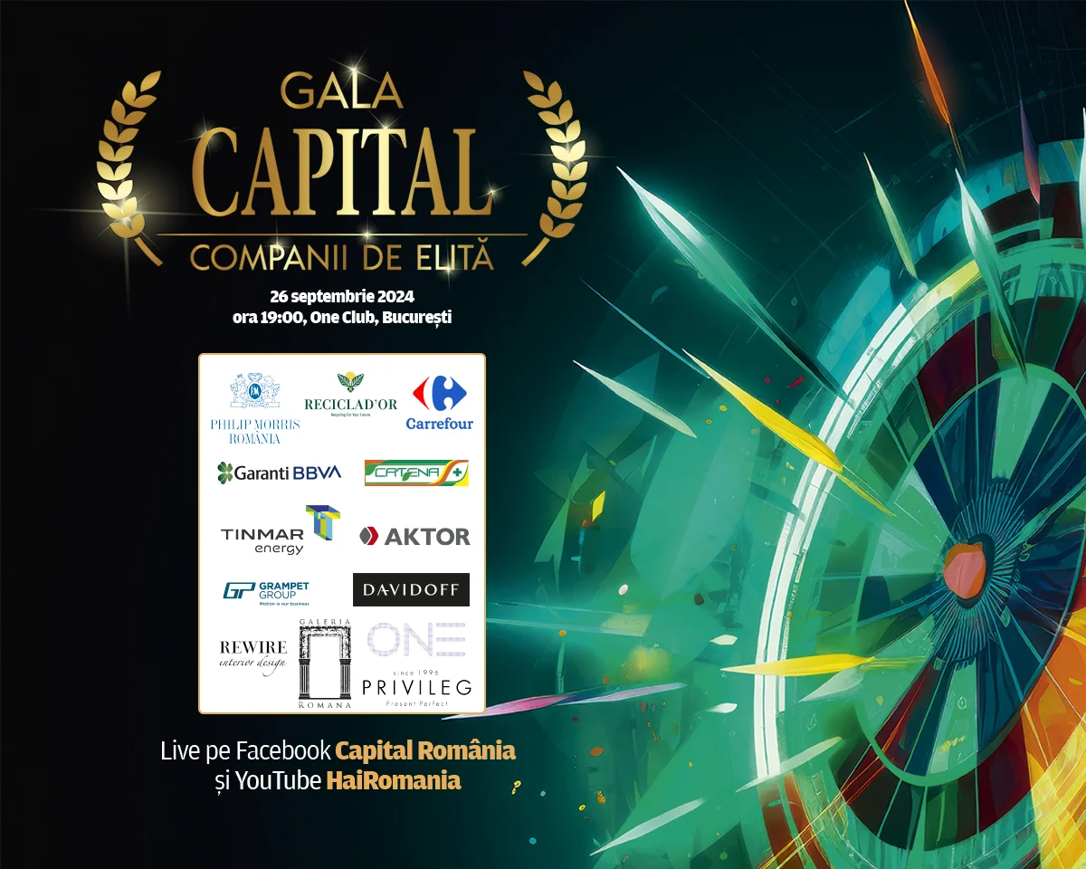 Cele mai puternice companii din România, premiate la Gala Capital Companii de Elită 2024