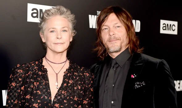 Actorii Melissa McBride și Norman Reedus 