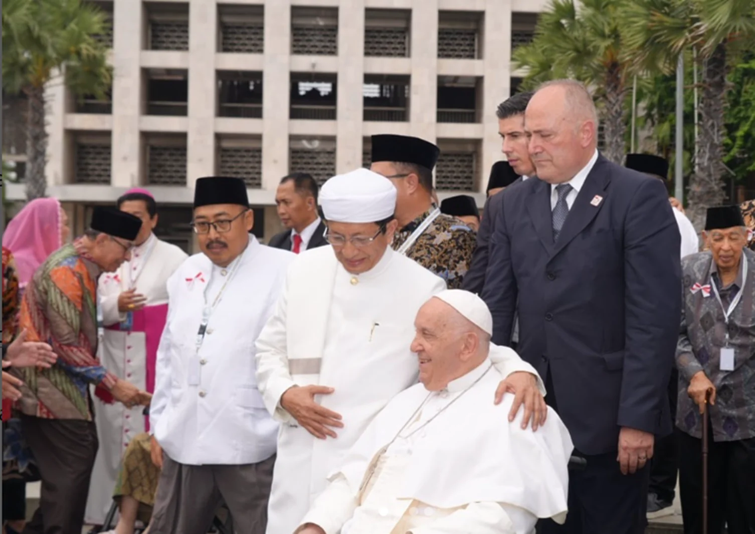 Papa Francisc și Marele Imam Nasarauddin Uma