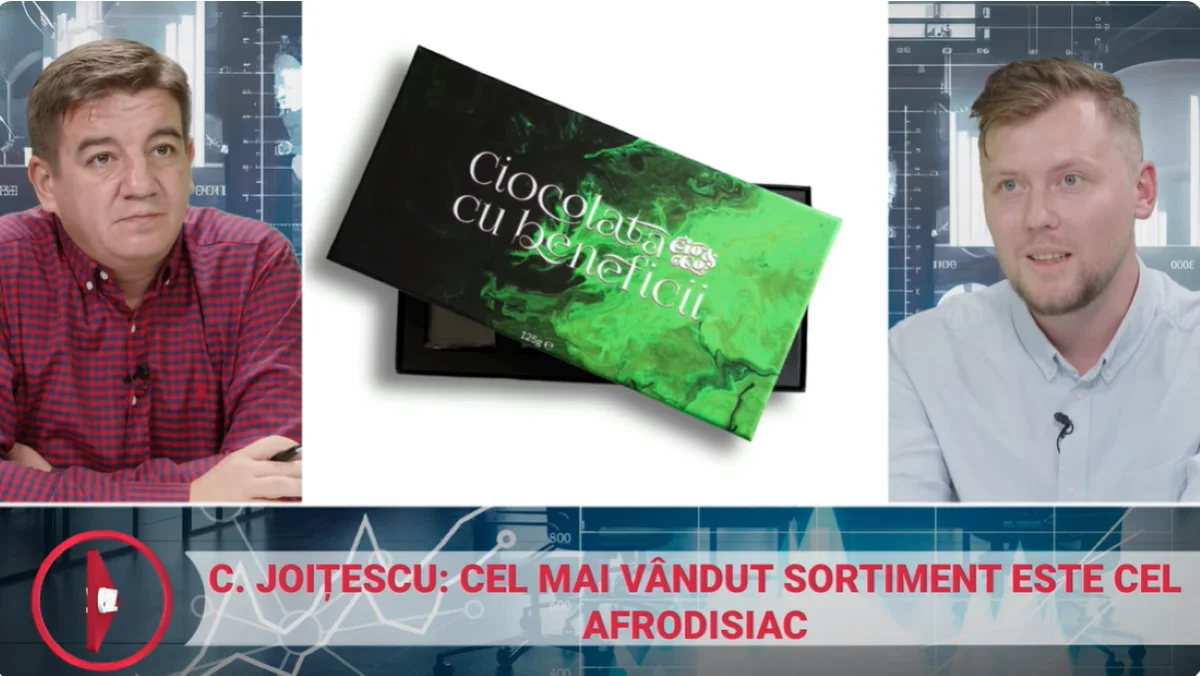 Cum a transformat Constantin Joițescu, „Ciocolata cu Beneficii”, într-un adevărat business. Video