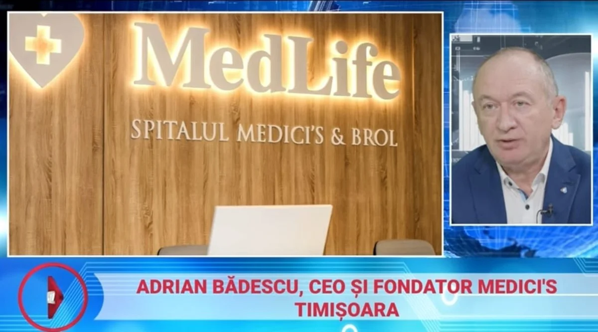 Rețeaua Medici’s, parte a grupului Medlife. Medicul Adrian Bădescu vorbește despre parteneriatul de succes din medicina privată. Video