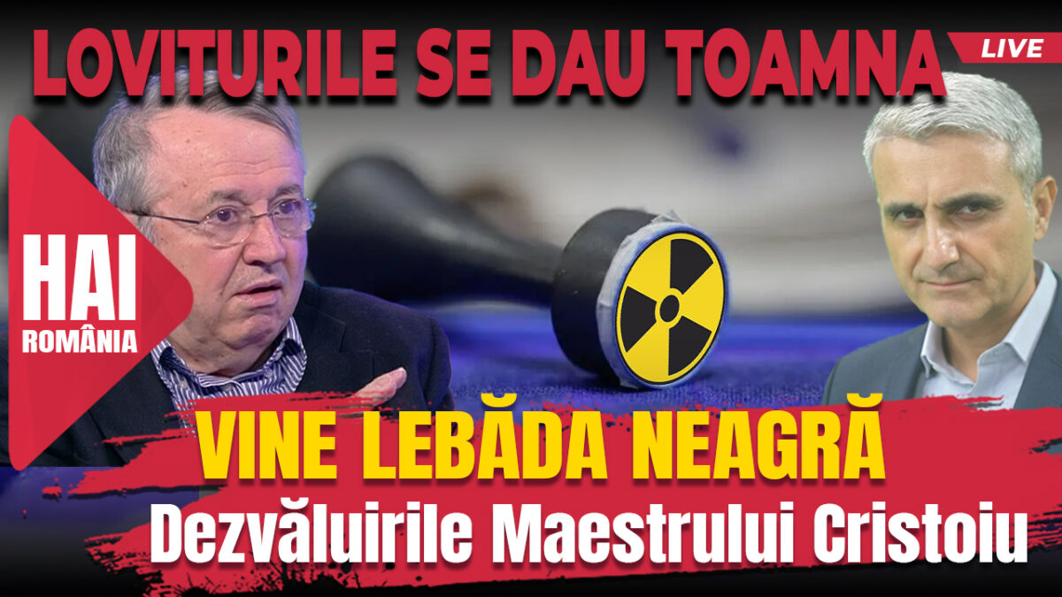 Vine lebăda neagră. Hai live cu Turcescu la 12:00